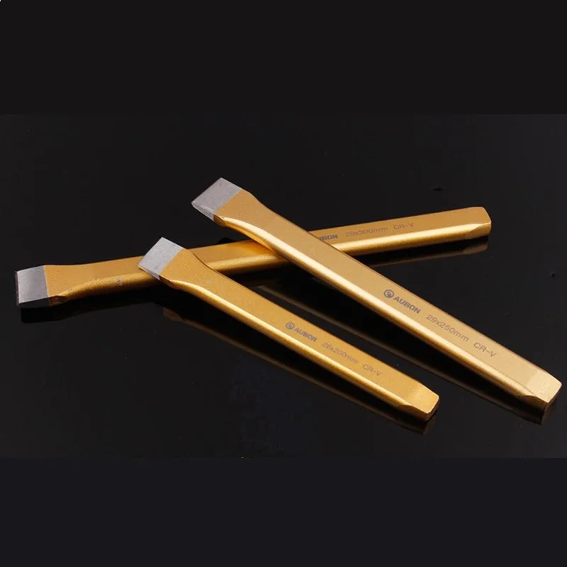 3Pcs/Set 8" 10" 12" Stonecutter's Chisel For Masonry Paring Chisel Tool Set Woodworking Flat