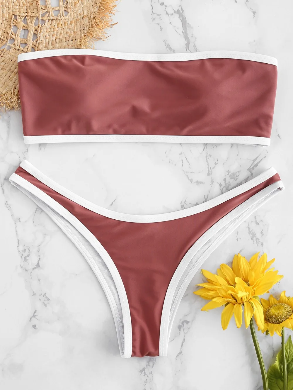 FEIBUSHI бикини 2018 Mujer розовый Finch Набор купальник женщин с открытыми плечами Maillot De Bain