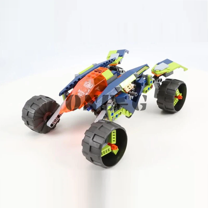 Строительные блоки Aaron's Rock Climber 10704 Совместимость legoinglys nexo knights 70355 кирпичи