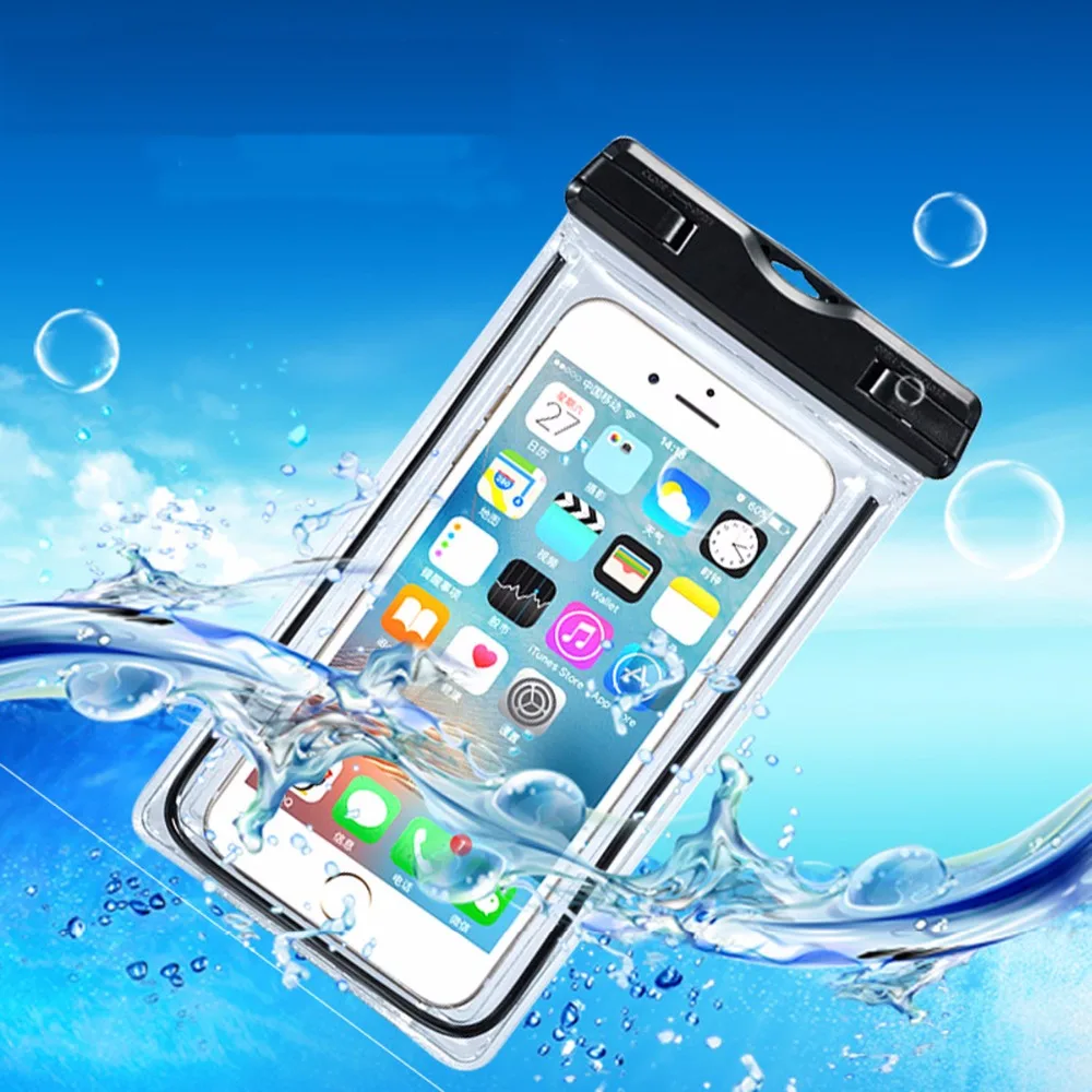 Waterproof Case[2Packs], Mpow IPX8 Watertight Sealed Underwater Dry Bag 4