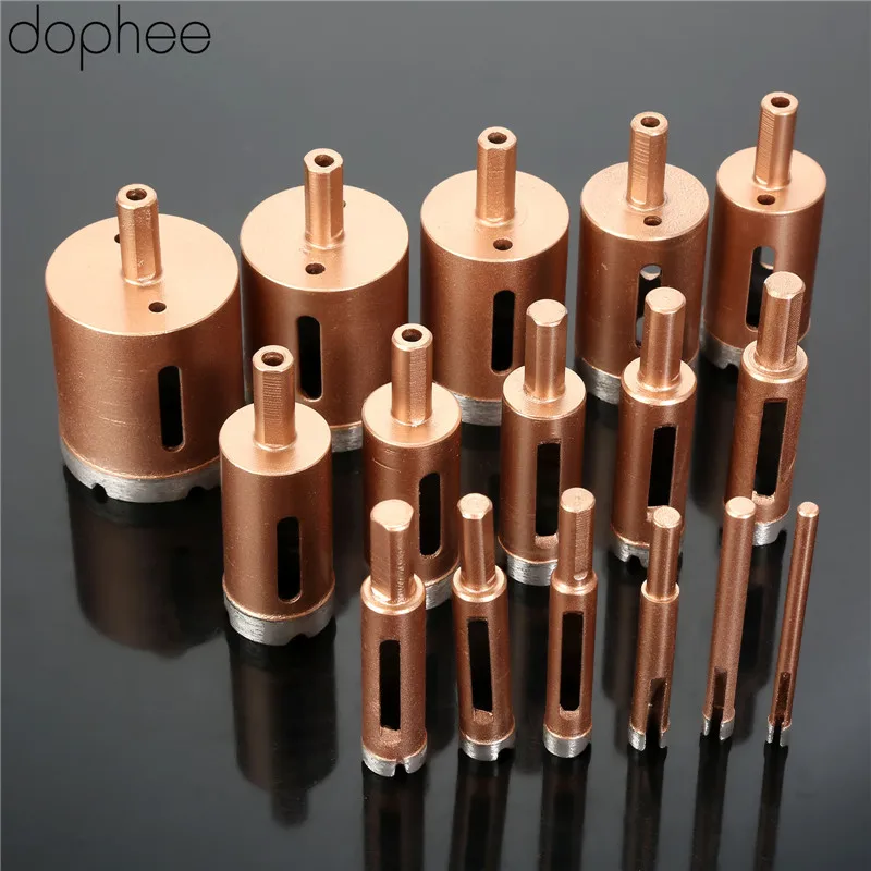 Dophee инструменты 6 20 мм Алмазное покрытие сердечник металлическое Отверстие пила