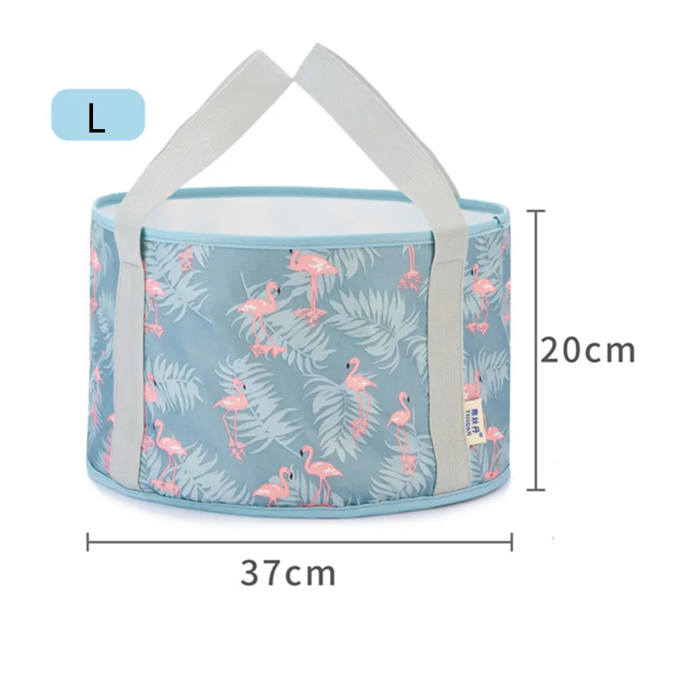 

Portable Outdoor Travel Foldable Folding Camping Washbasin Basin Bucket Bowl Sink Washing Bag Water bucket 12L