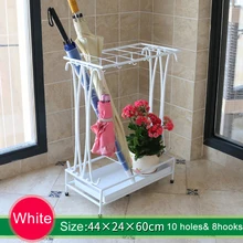 Iron art umbrella Stands household lobby creative floor type rain gear to store many umbrellas shelves Solid and durable  