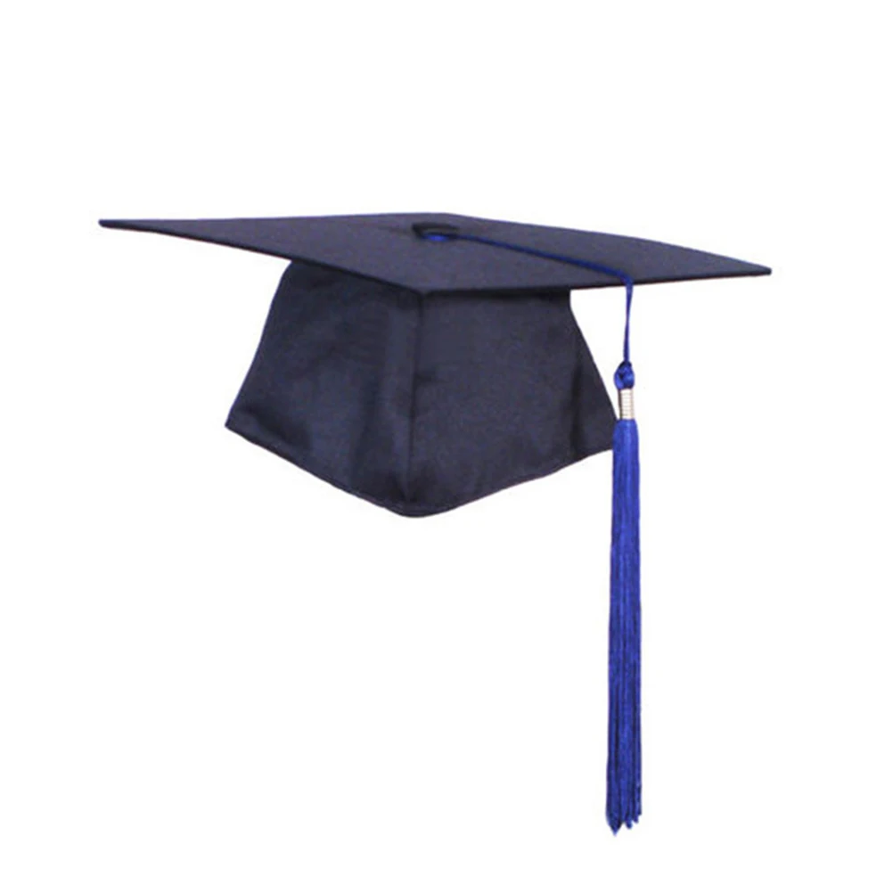 Магическая выпускная шляпа с петлей кисточкой Студенческая квадратная Кепка для колледжа учебное платье аксессуар