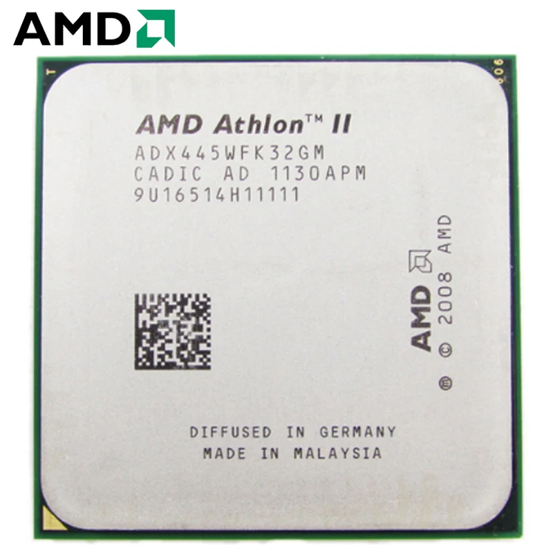 Процессор AMD Athlon II X3 445 3 1 Вт 938 ГГц Socket AM2 + AM3 | Компьютеры и офис