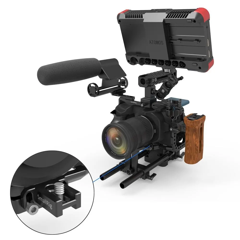 Поддержка адаптера SmallRig для BMPCC 4K Metabones для Blackmagic Design Pocket cinema поддержка адаптера объектива камеры-2247