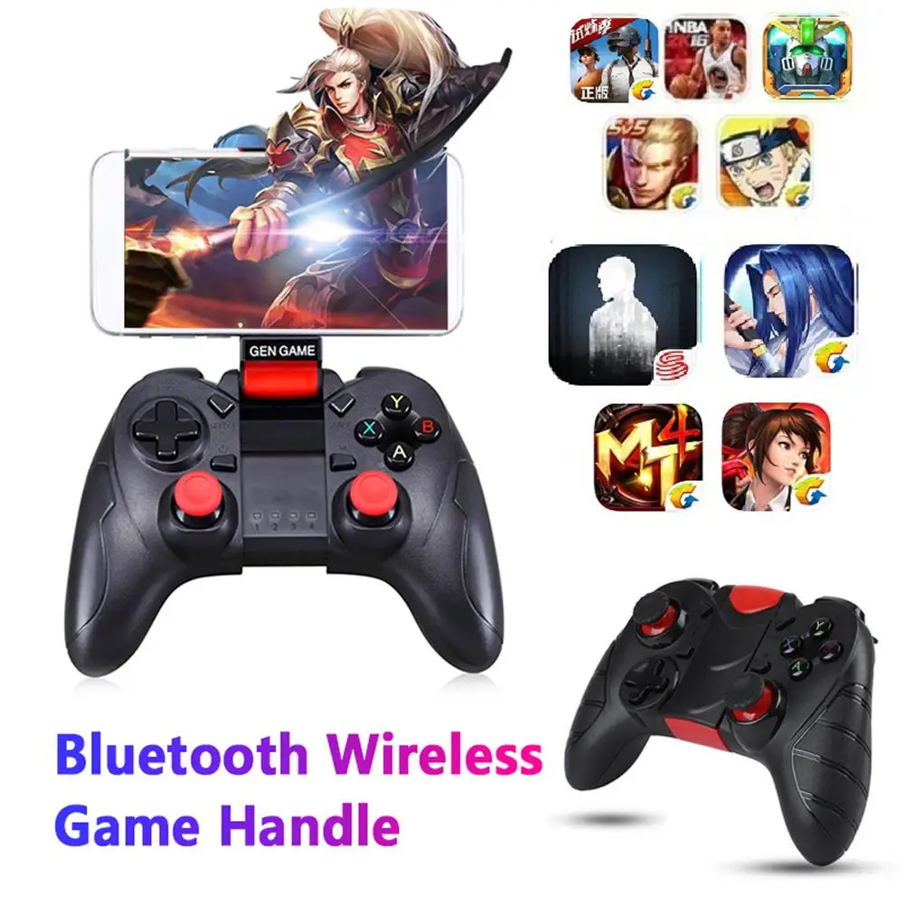 S6 Bluetooth беспроводной игровой контроллер геймпад джойстик для IOS Android мобильных телефонов для планшета телевизора Коробка Универсальная игровая ручка