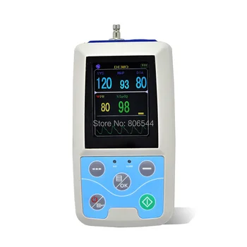 

2017 Color LCD Combo ABPM+SpO2 Ambulatory Blood Pressure Monitor+Automatic 24h BP measurement RM-ABPM3