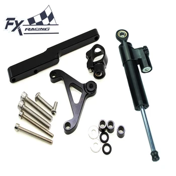 

CMC Aluminum Motorcycle Steering Stabilizer Damper Mount Kit Bracket Set For HONDA CB1000R CB 1000R 2008 - 2012 2009 2010 2011