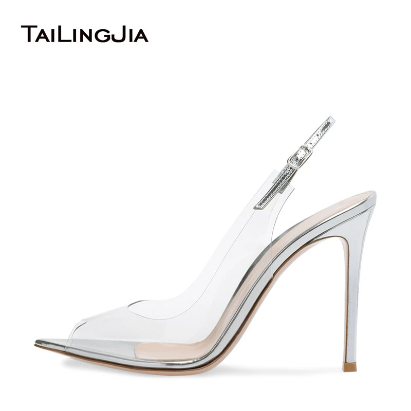 clear sandals wholesale