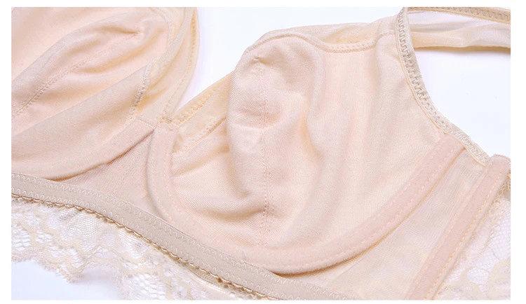 Bras For Women Sexy Lace Bra Lace Bralette Bras For Women Plus Size Underwir Top Plus Size Bra Full Cup White 12