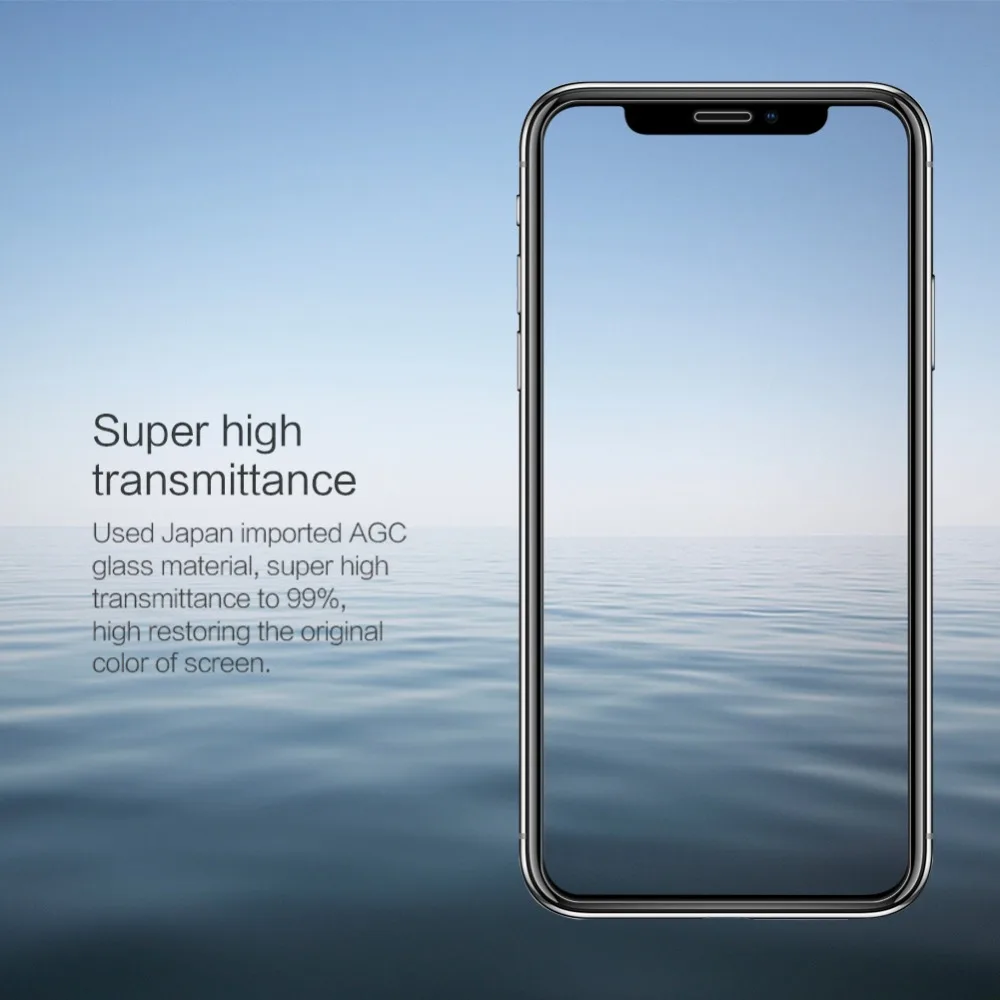Стекло Nilkin для iPhone X/XS/XR протектор экрана Nillkin 9H жесткий прозрачный Защитное стекло для iPhone Xs макс. закаленное стекло