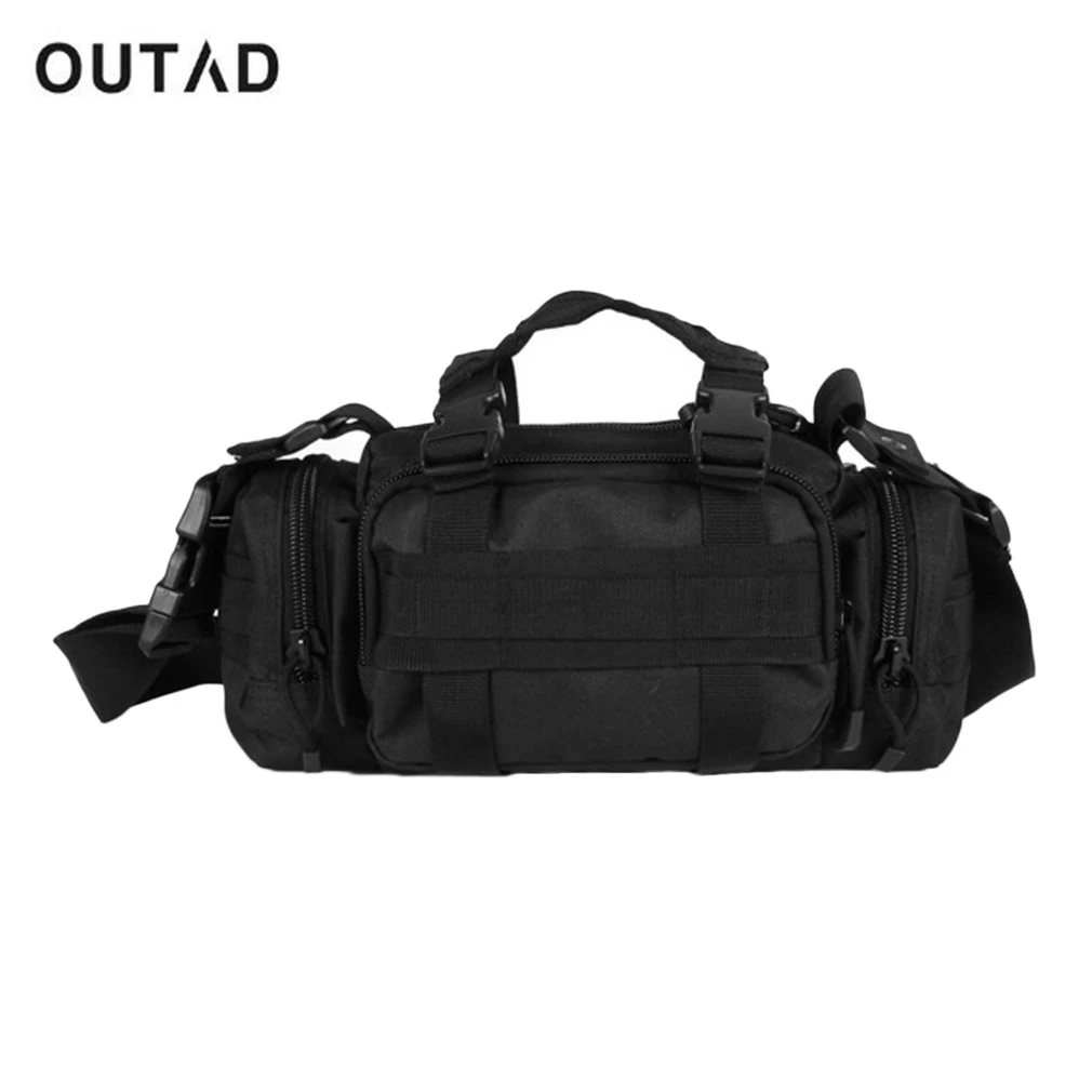 OUTAD 600D نسيج أكسفورد عازل للماء تسلق أكياس حقيبة ظهر للتكتيكات العسكرية الخارجية الخصر حزمة رخوة التخييم المشي كيس مزموم OUTAD 600D نسيج أكسفورد عازل للماء تسلق أكياس حقيبة ظهر للتكتيكات العسكرية الخارجية الخصر حزمة رخوة التخييم المشي كيس مزموم