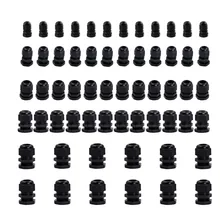 60 шт. каждого из 12 PG7 PG9 PG11 PG13.5 PG16 полиамид нити кабельный ввод комплект разъем провода Водонепроницаемый Пластиковые кабельный сальник редуктор