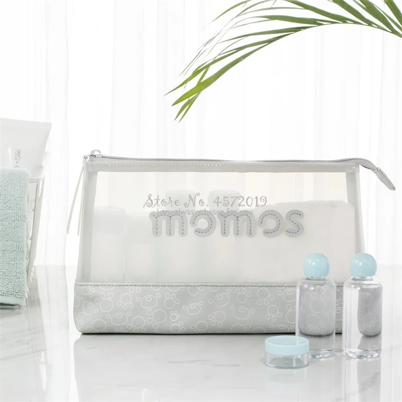 

Travel Cosmetic Bag Waterproof Transparent Women Portable Make Up Toiletry Organizer Storage Wash Pouch easy to carry