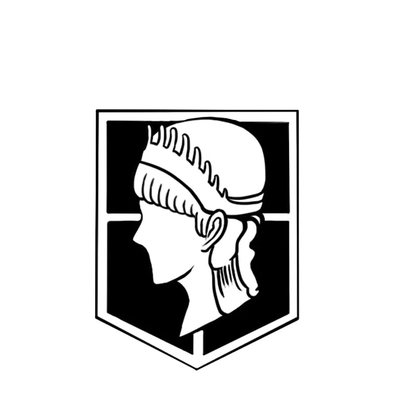 Атака на Титанов Shingeki no Kyojin стены Мария анимация мультфильм логотип татуировки стикеры XR023 - Цвет: XR023