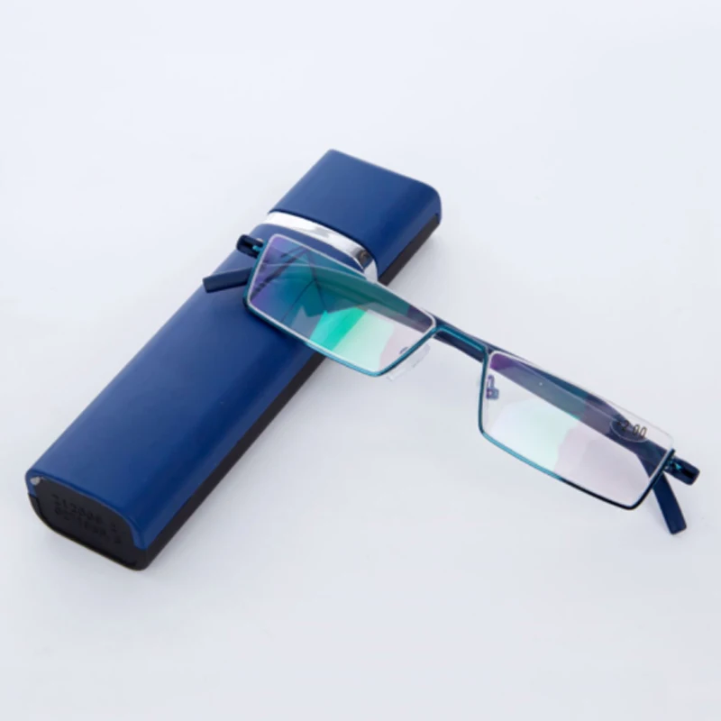 

2018 quality TR90 metal frame glasses men and women fashion lightweight temperament reading glasses