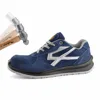 Safetoe-Zapatos de seguridad con punta de acero unisex, calzado ancho con tapa compuesta, norma S1P, botas de trabajo ligeras, transpirables y cómodas ► Foto 3/6