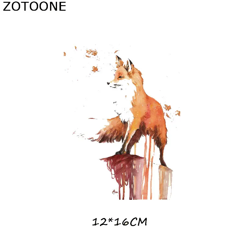 Нашивка ZOTOONE с чернильным принтом для одежды термотрансферы сделай сам