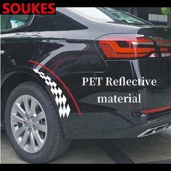 

2pcs Racing Car Wheel Rim Eyebrow Decal Sticker For Ford Focus 2 3 Fiesta Mondeo Ranger Kuga Seat Leon Ibiza Lexus