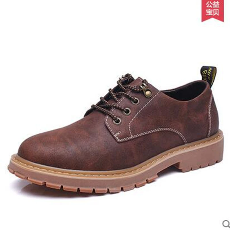 2017 Good Quality Mens Fashion Martin Boots Genuine