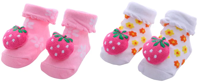 Newborn Baby Socks Rubber Anti Slip Floor Kids Toddlers Fashion Animal Newborn Cute Sock Shoes Winter Socks for Baby Girl