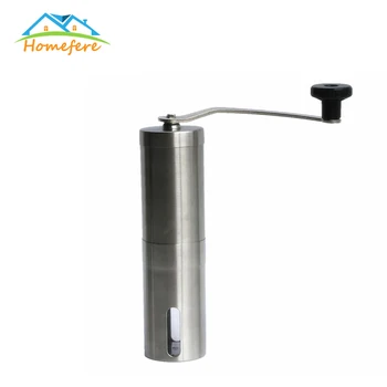 

Stainless Steel Manaul Coffee Grinder Mini Hand Manual Handmade Coffee Bean Burr Grinders Mill Kitchen Tool