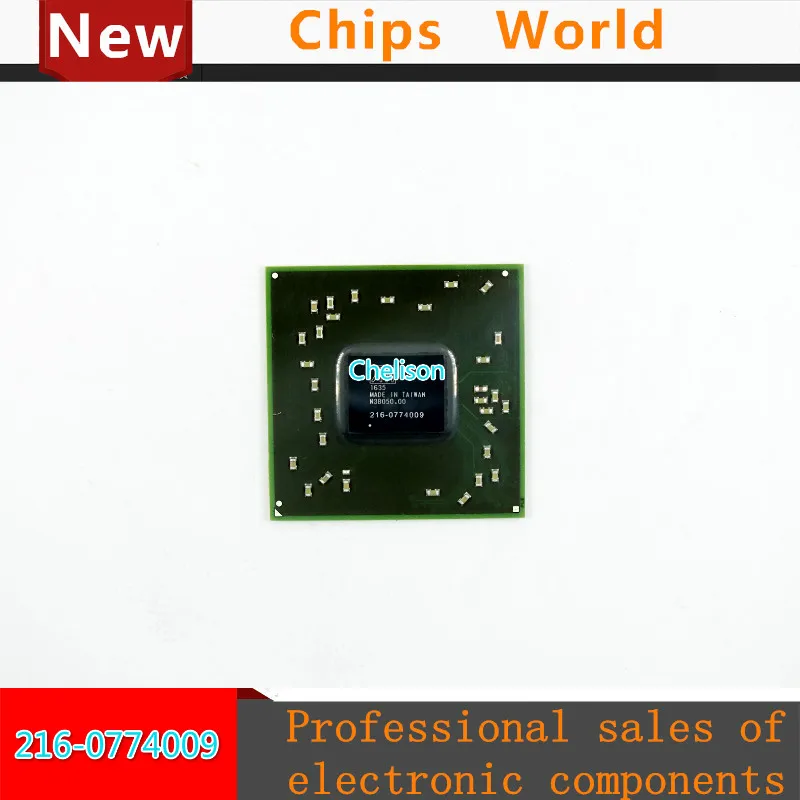 New 216-0774009 216 0774009 BGA Chipset With Balls IC chips 2016+ freeshipping 100% new intel 82801hbm ic chipset with bga stencil 90mm nh82801hbm