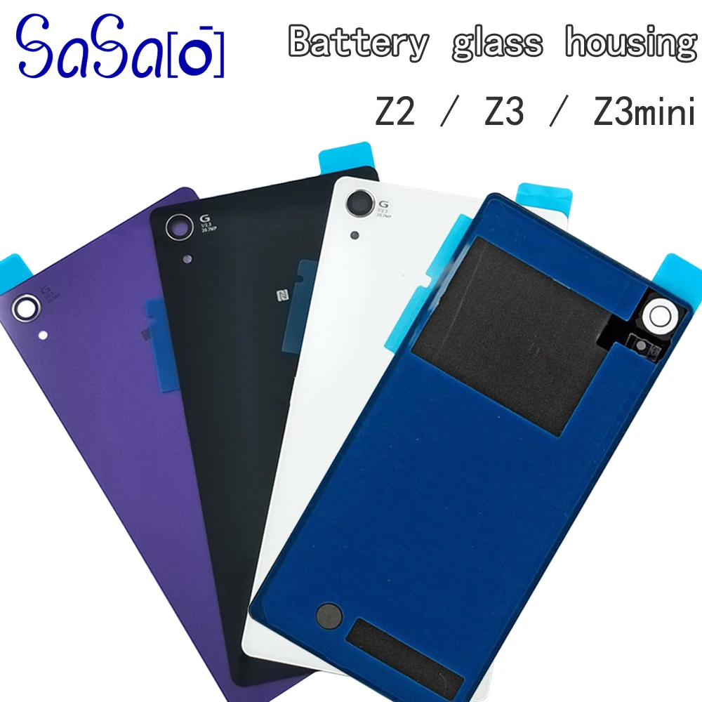 Запасная крышка из стекла для аккумулятора Sony Xperia Z2 Z3/Z3 Compact Z3 mini задняя двери с