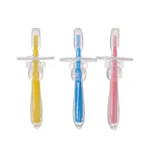 1 шт., мягкий безопасный Сгибаемая зубная щетка для детей, зубная щетка для обучения, зубная щетка, новинка