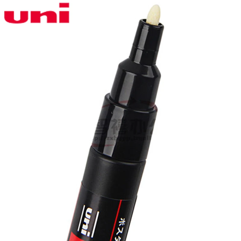 Uni Posca PC-3M маркер краски-тонкий Tip-0.9mm-1.3mm 15 цветов Чехол