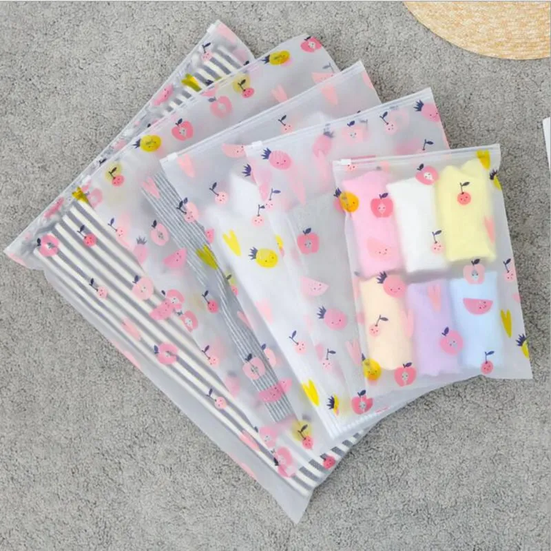 Multifunction Transparent Portable Travel Accessories Travel Luggage Storage For Clothes And Underwear Packing Organizer Set