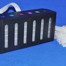 2 комплекта класс 6 цветов Система непрерывной подачи чернил для Epson L800 L801 L805 L810 L850 L1800 L1300 СНПЧ