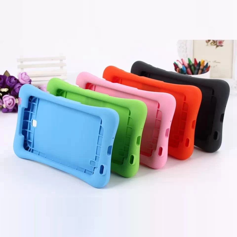 

JOVTINI New Arrival Case For Samsung Galaxy Tab 4 7.0 T230 T231 T235 Soft Silicon Rubber Kids Shockproof Tablet Stand Cover