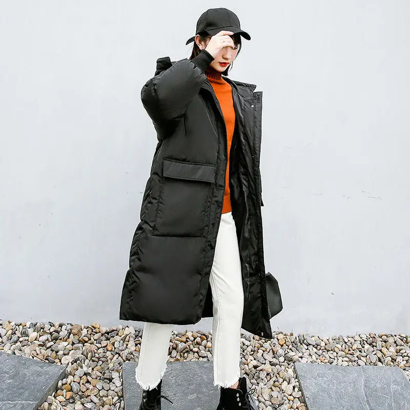 Black-Yellow-Loose-Winter-Jacket-Women-Plus-Size-Hoodies-Thick-Down-Cotton-Winter-Coat-Abrigo-Mujer (1)_副本