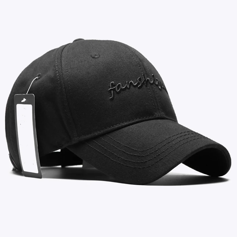 Мужская/Женская бейсбольная кепка с большой головкой 59-65 см, большой размер, дизайнерская Кепка с вышитыми буквами, черная/синяя кепка для папы s