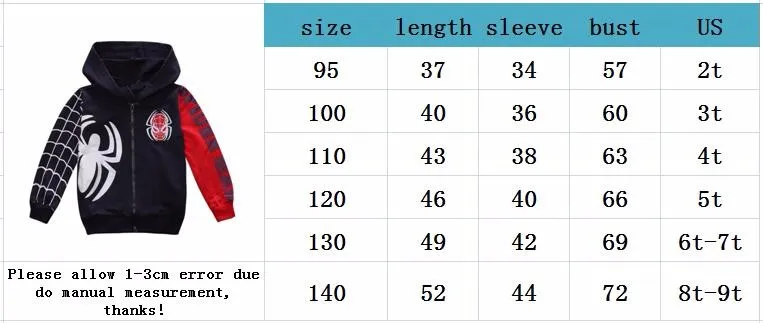 Детская одежда весенне-осеннее пальто Детская куртка с длинными рукавами с изображением Человека-паука толстовка на молнии для мальчиков, 2 цвета
