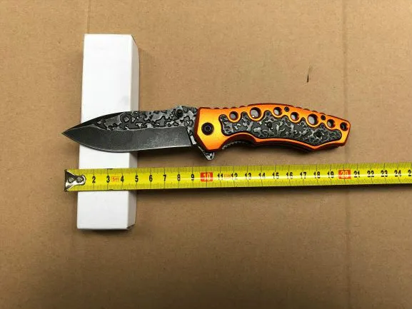 

F96 5CR15MOV blade steel + aluminum + tie handle folding knife survival tool pocket knife tactical outdoor tools