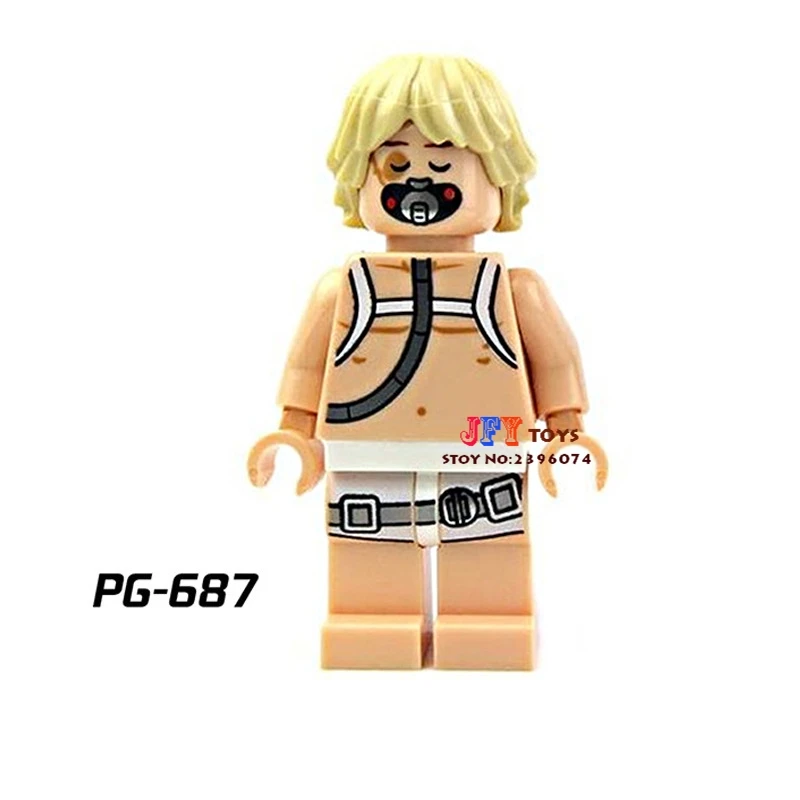 50 шт. Anakin Skywalker 9494 строительные блоки, друзья для девочек и мальчиков детские игрушки - Цвет: PG687