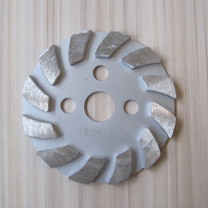 120 6Pcs 4"Abrasive limestone Polishing Disc 100mm Granite Metal Floor