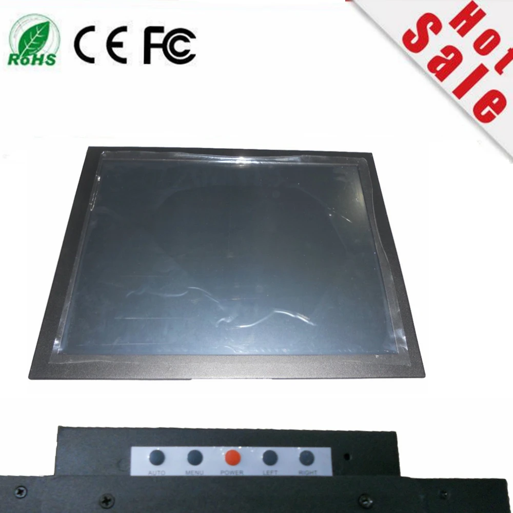 2019 Sale Car Detector Hmi Stock 15 Inch Led Display Panel Industrial Touch Monitor With Touchscreen Vga Input Accept To Kiosk