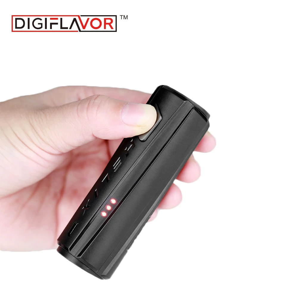 

Origianl Digiflavor Helix VV MOD 53W Max Output Advanced AS Chip Three Output Modes Ecig Vape Mod VS SINUOUS P80 Vape Mod