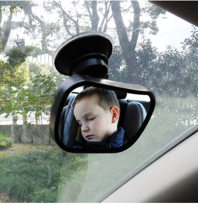 Автомобильное заднее сиденье детское зеркало 2 в 1 Мини детское зеркало заднего вида регулируемое автомобильное детское зеркало заднего вида