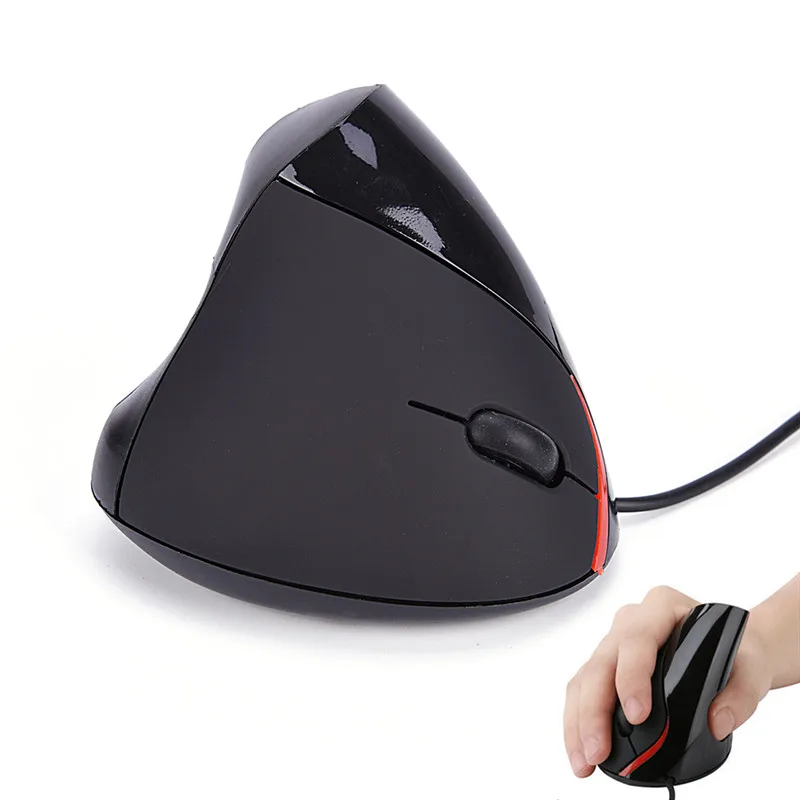 Струйное 5D USB проводной Эргономичный Дизайн Вертикальная оптическая Мышь Мыши компьютерные для компьютера PC ноутбук Прямая доставка