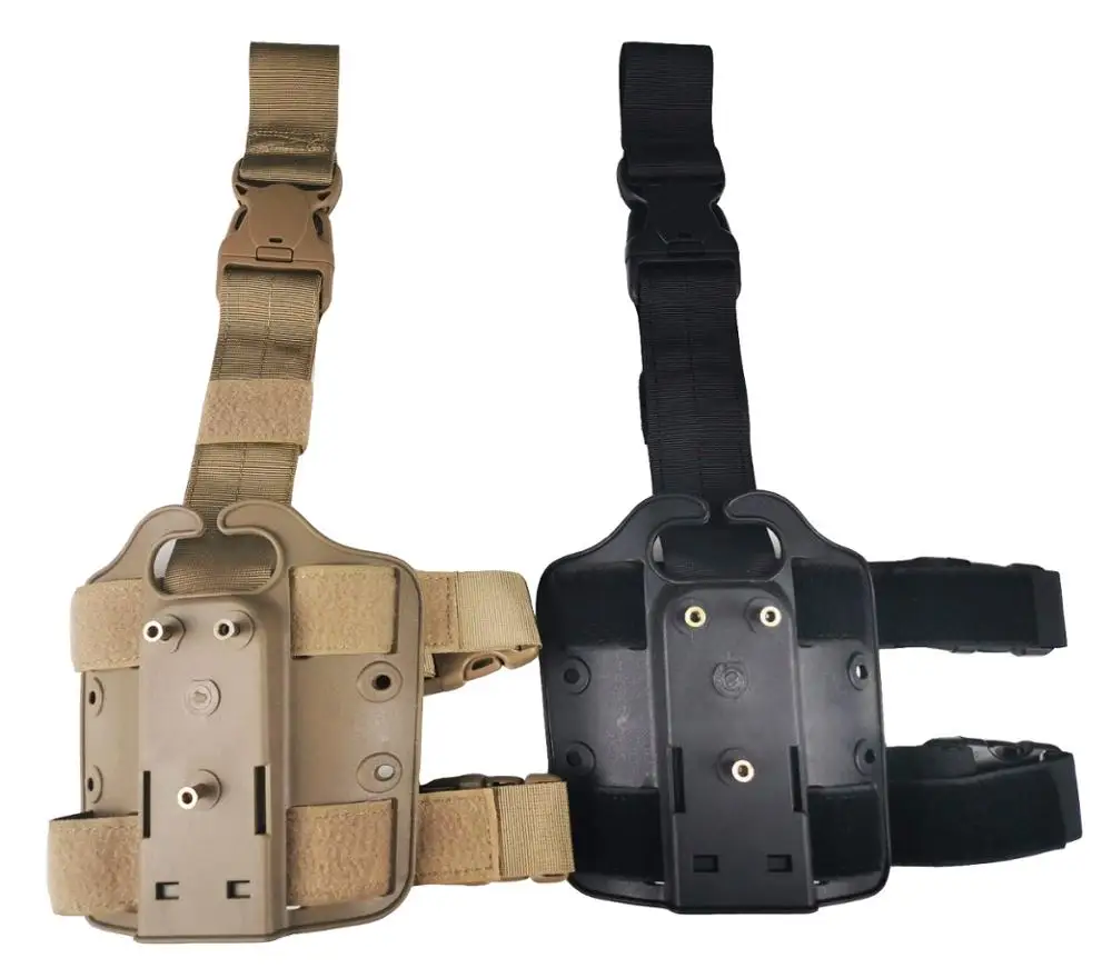 Тактическая кобура для ног твердые пластиковые полимерные кобуры Glock17 M9 M92 p226