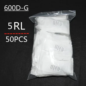 

Tattoo Needle 50pcs/lot 600D-G 5RL Disposable Sterilized Permanent Makeup Cartridge Needles Tips For Eyebrow Lip Agulha