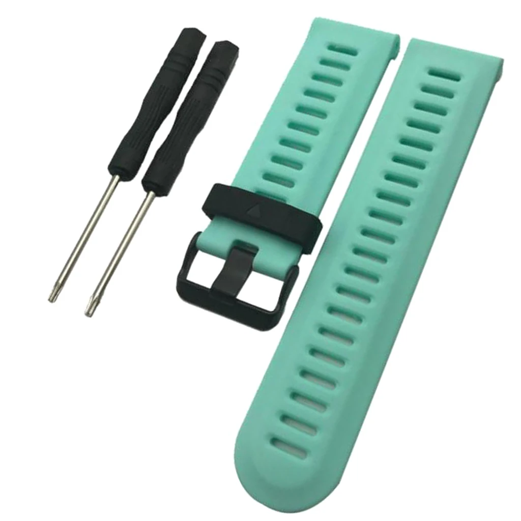 Soft Silicone Wristband Wrist Band Strap Replacement Watch Band for Garmin Fenix 3 / Fenix 5X smartwatch Replacement Tools