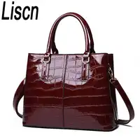 Europe and the United States new ladies fashion wild crocodile pattern handbag high quality shoulder Messenger bag street trend