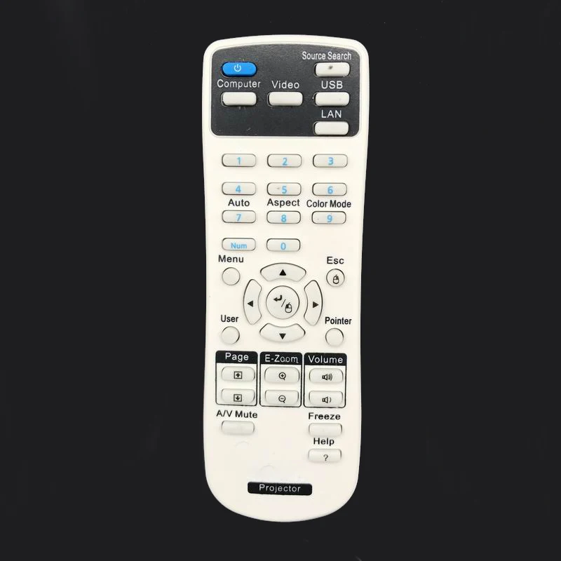 Projector Remote Control Portable Controller Replacement for EPSON