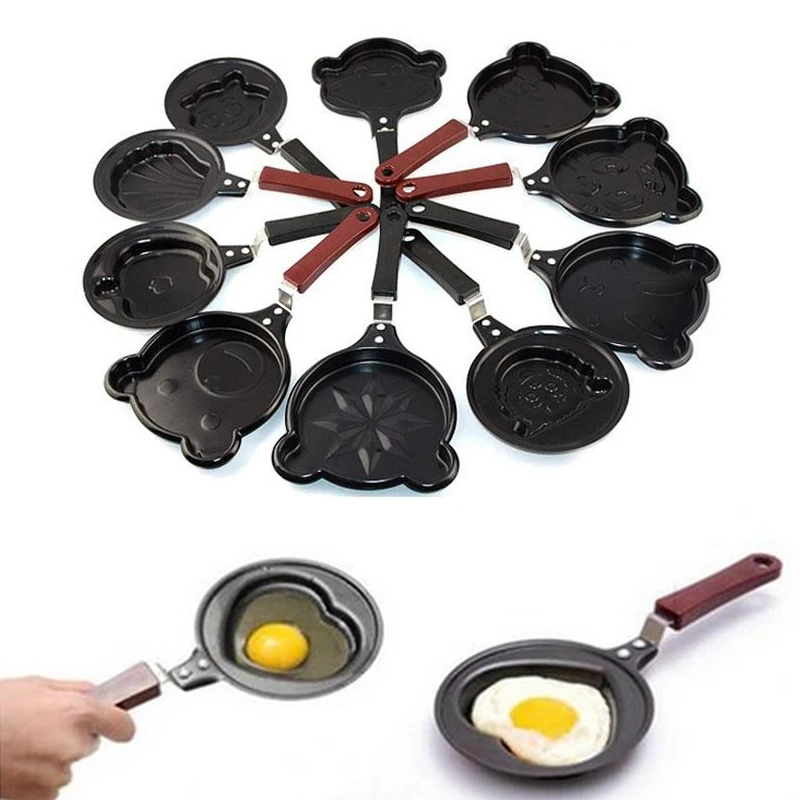 

Creative Mini Egg Pancake Home Kitchen Tools Breakfast Omelette Cooker Non-Stick Egg Frying Pan Kitchen Gadgets Cooking Tools